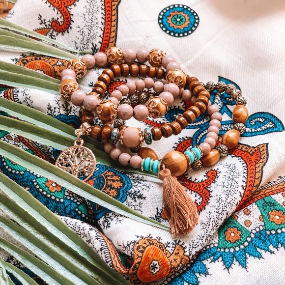 Jewelry - Boho Beaded Bracelet Set